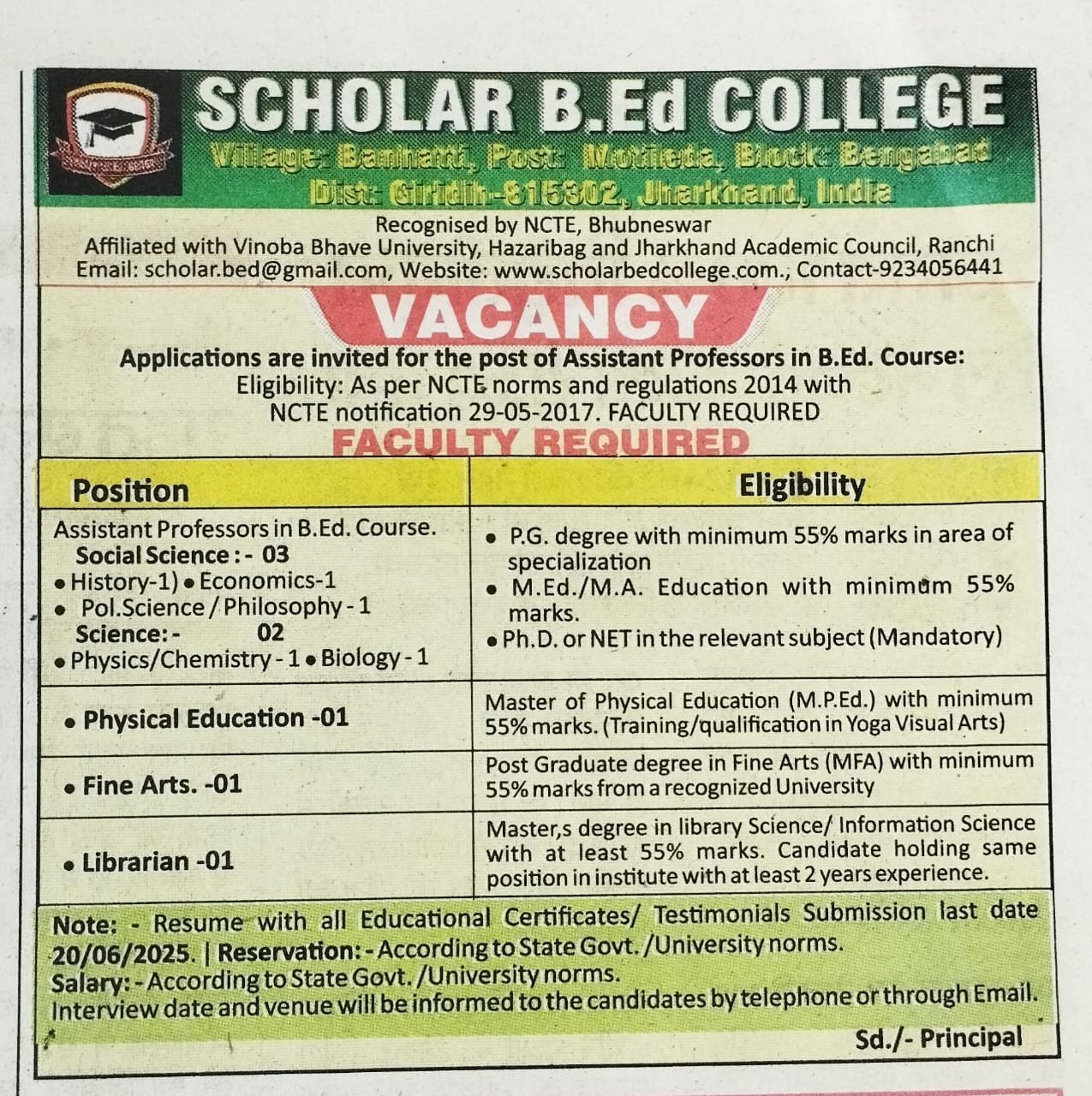 Career Opportunities